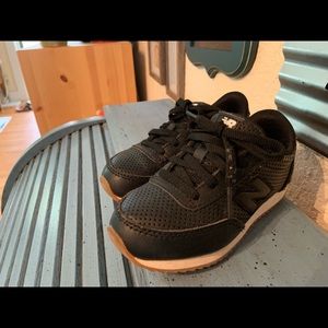 New Balance black on black